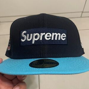 Supreme x New Era Spring Training Box Log Fitted Hat - Size 7 3/8